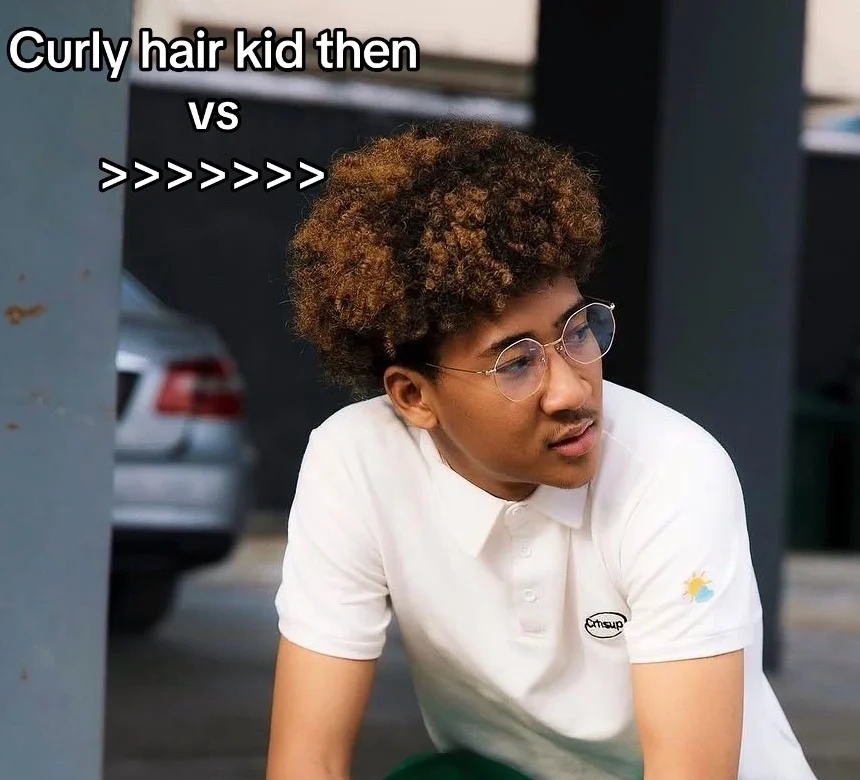 Hair after filtering the shower water