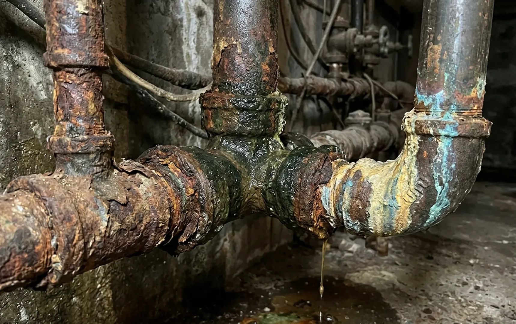 How contaminants travel from the tank and pipes to your shower
